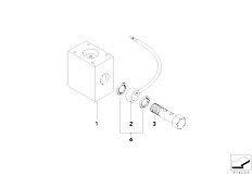 E67 760LiS N73 Sedan / Vehicle Trim/  Indiv Parts Emerg Actuation Power Window