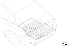 E92 335d M57N2 Coupe / Vehicle Trim/  Cargo Tray