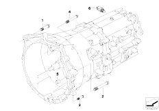 E86 Z4 M3.2 S54 Coupe / Manual Transmission Gearbox Mounting Parts