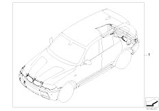 E83N X3 2.0d M47N2 SAV / Vehicle Trim/  Retrofit M Aerodynamic Kit