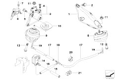 E83 X3 3.0d M57N SAV / Engine And Transmission Suspension Engine Suspension