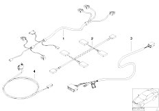 E52 Z8 S62 Roadster / Vehicle Electrical System/  Various Additional Wiring Sets