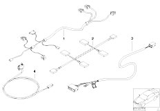 E52 Z8 S62 Roadster / Vehicle Electrical System Various Additional Wiring Sets