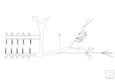 E60 M5 S85 Sedan / Engine Electrical System Engine Wiring Harness