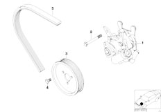 E46 318Ci M43 Coupe / Steering Power Steering Pump