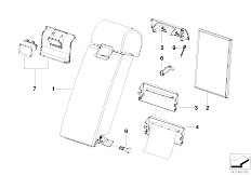 E46 316i N42 Touring / Seats/  Multi Purpose Armrest