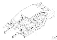 E90N 325xi N52N Sedan / Bodywork/  Body Skeleton