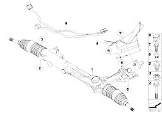 E63 M6 S85 Coupe / Steering Hydro Steering Box