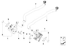 E64 M6 S85 Cabrio / Fuel Preparation System Idle Actuator Idle Actuator Cable
