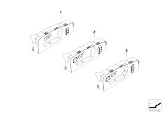 E60 M5 S85 Sedan / Vehicle Electrical System/  Seat Adjustment Switch Front