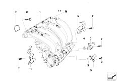 E90 318i N46 Sedan / Engine/  Intake Manifold System