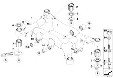 E63 M6 S85 Coupe / Rear Axle/  Rear Axle Carrier