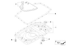 E53 X5 4.8is N62 SAV / Automatic Transmission/  Ga6hp26z Oil Pan All Wheel Drive