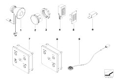 E53 X5 4.4i N62 SAV / Vehicle Electrical System/  Intercom Window Heating-3