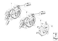 E70 X5 3.0sd M57N2 SAV / Vehicle Electrical System/  Switch Unit Steering Column