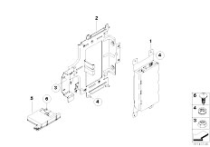 E93 335i N54 Cabrio / Communication Systems/  Single Parts F Teleph Luggage Cptm Japan