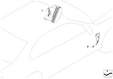 E46 325i M54 Touring / Vehicle Trim/  Trim Panel Leg Room