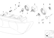 Z3 Z3 2.0 M52 Roadster / Lighting/  Headlight Parts