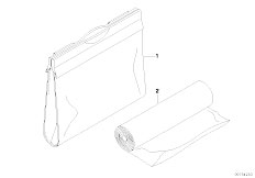 E93 320i N46N Cabrio / Universal Accessories Cleanbag