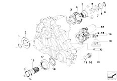 E83 X3 2.0d M47N2 SAV / Transfer Box Single Parts F Transfer Case Atc 400