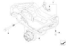 E70 X5 3.0si N52N SAV / Engine And Transmission Suspension Gearbox Suspension 4 Wheel Drive
