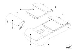 E60N 525d M57N2 Sedan / Individual Equipment/  Individual Armrest Of Rear Comfort Seat