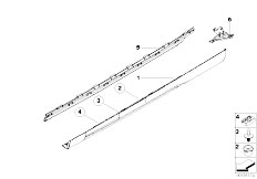 E46 320td M47N Compact / Vehicle Trim Door Sill