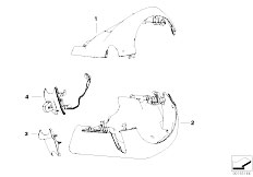 E71 X6 30dX M57N2 SAC / Vehicle Electrical System/  Steering Column Trim