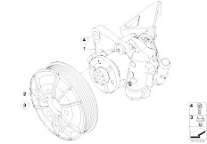 E83N X3 3.0si N52N SAV / Steering/  Power Steering Pump