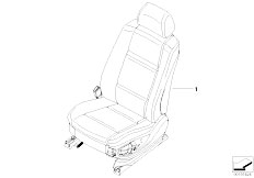 E70 X5 3.0sd M57N2 SAV / Seats Basic Seat