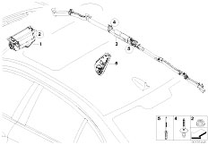 E92 320i N46N Coupe / Restraint System And Accessories/  Airbag Passenger And Head Airbag