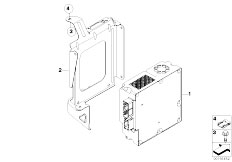 E71 X6 50iX N63 SAC / Audio Navigation Electronic Systems/  Video Module