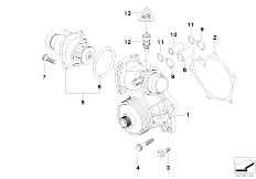 E65 745d M67N Sedan / Engine Waterpump Thermostat