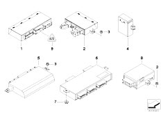 E52 Z8 S62 Roadster / Vehicle Electrical System Body Control Units And Modules