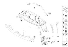 E85 Z4 2.5i M54 Roadster / Vehicle Trim/  Front Panel