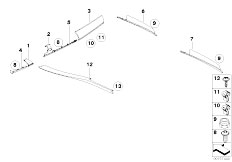 E70 X5 3.0d M57N2 SAV / Vehicle Trim/  Retrofit Burr Walnut Wood Trim