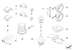 E39 540i M62 Touring / Vehicle Electrical System/  Single Parts F Official Vehicles