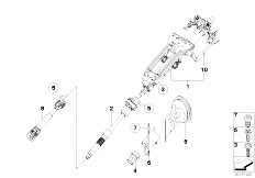 E70 X5 3.0si N52N SAV / Steering Steering Column Mech Steering Spindle