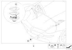 E52 Z8 S62 Roadster / Vehicle Trim Performance Package