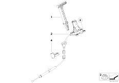 E71 X6 35dX M57N2 SAC / Automatic Transmission Emergency Release