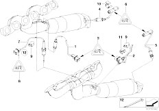 E68 Hydrogen 7 N73 Sedan / Exhaust System Lambda Probe Fixings