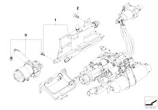 E46 325i M54 Touring / Manual Transmission/  Gs6s37bz Smg Expansion Tank Pump