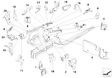 E87 118i N46 5 doors / Bodywork/  Front Body Bracket Right