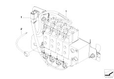 E67 760LiS N73 Sedan / Vehicle Trim/  Valve Unit Power Window