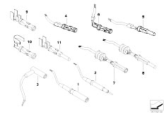 E63N 650i N62N Coupe / Vehicle Electrical System Circular Connector D 2 5 Mm System