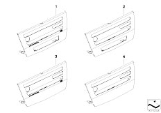 E91 325i N52N Touring / Individual Equipment/  Individual Trim Ccc