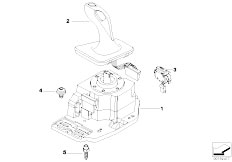 E60N 525i N53 Sedan / Gearshift Gear Selector Switch-2