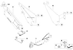 E46 320Ci M54 Cabrio / Communication Systems/  Single Parts Sa 630 Trunk