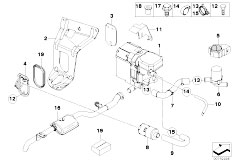 E60 530d M57N Sedan / Heater And Air Conditioning/  Auxiliary Heating