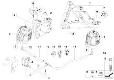 E90 330xd M57N2 Sedan / Engine And Transmission Suspension Engine Suspension